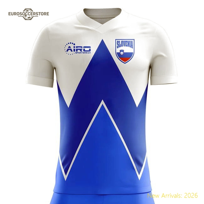 S Slovenia Female 2025 Home Jersey Shirt Football Fan Apparel