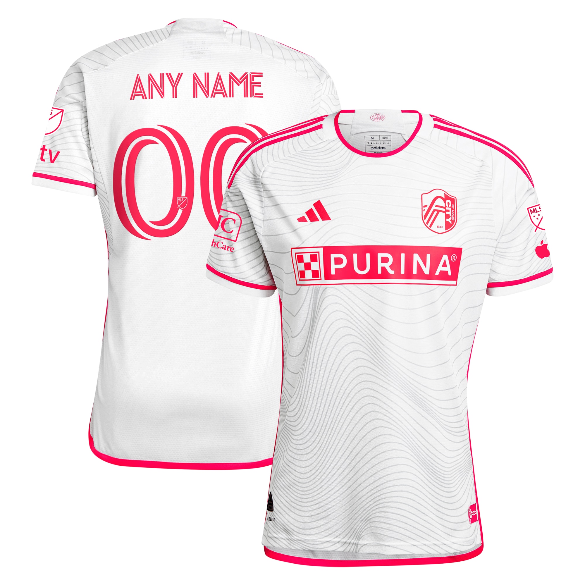 [JED] St. Louis City SC 2024 The Confluence Kit Authentic Custom Jersey - White