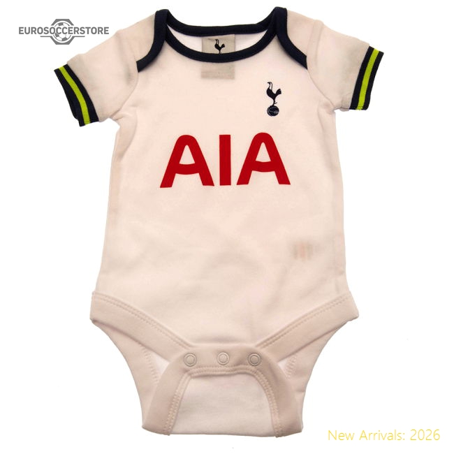 Excellent Tottenham Hotspur Hotspur Fc 2 Pack Bodysuit 12-18 Mths Lg