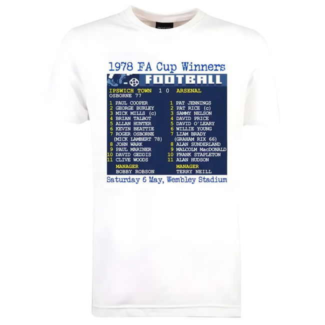 1978 Championship genuine Third Shirt - Adults | genuine
