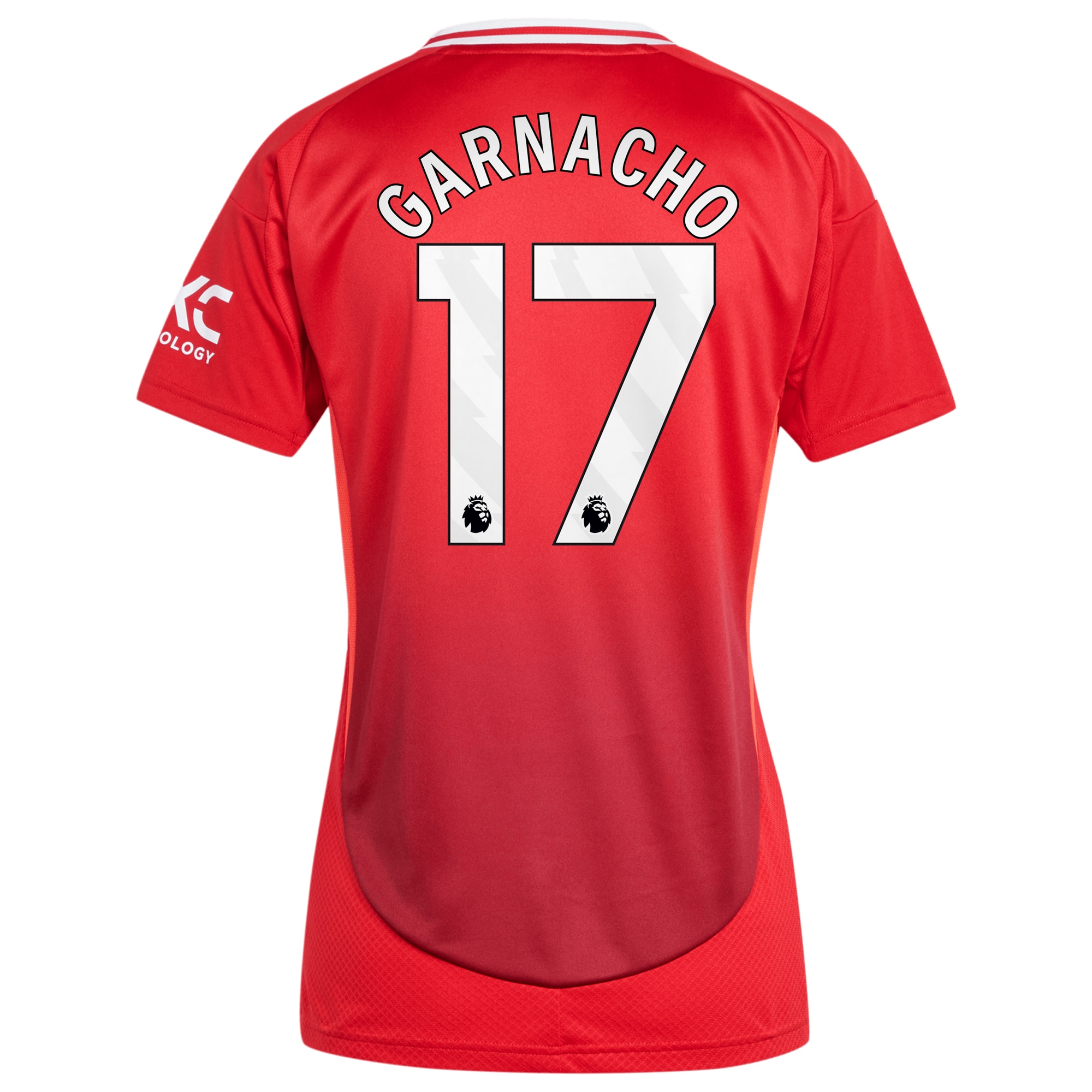 [SJH] Alejandro Garnacho Manchester United Women's 2024/25 Home Replica Player Jersey - Red