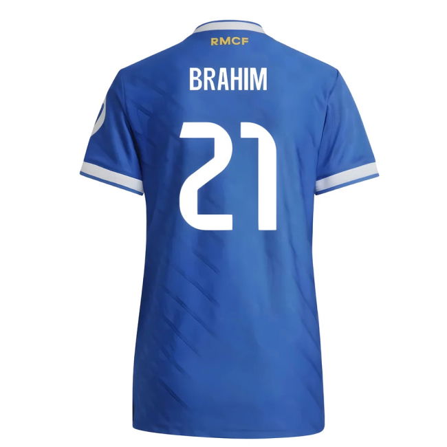 Womens Real Madrid Football Club Traditional Third Soccer Jersey