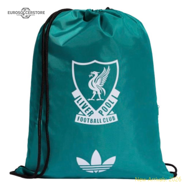 Official 2025-2026 Liverpool Gym Sack (sea Green) - Premium Quality