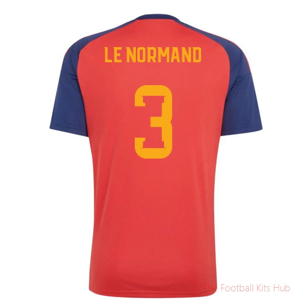 2026-2027 Spain Home Fan Jersey (Le Normand 3)