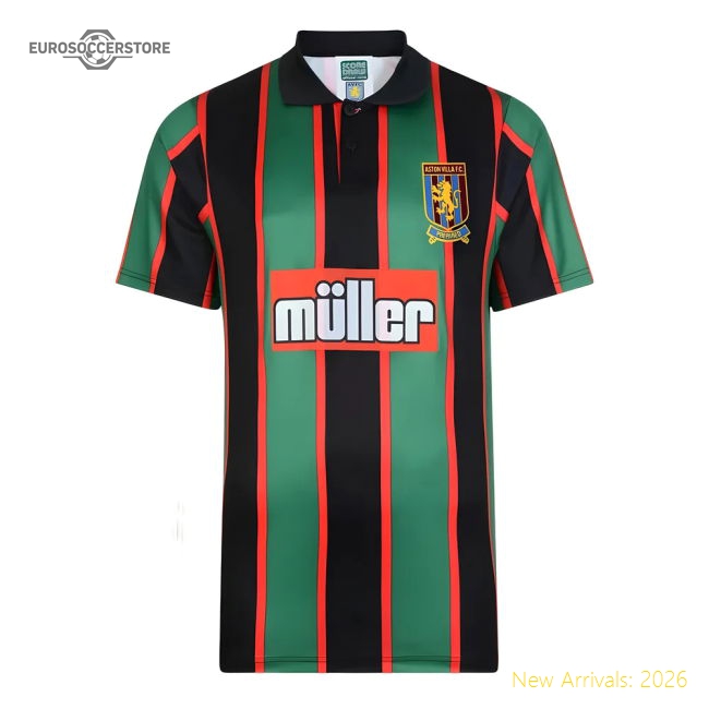 Kid-approved Kids Football Team Aston Villa Jersey 2025-2026