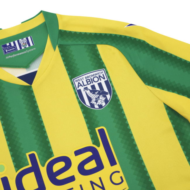 West Bromwich Albion WBA official style Away Shirt 2025-2026