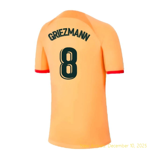 2022-2023 Atletico Madrid Third Shirt - Official Match Day - Kids...