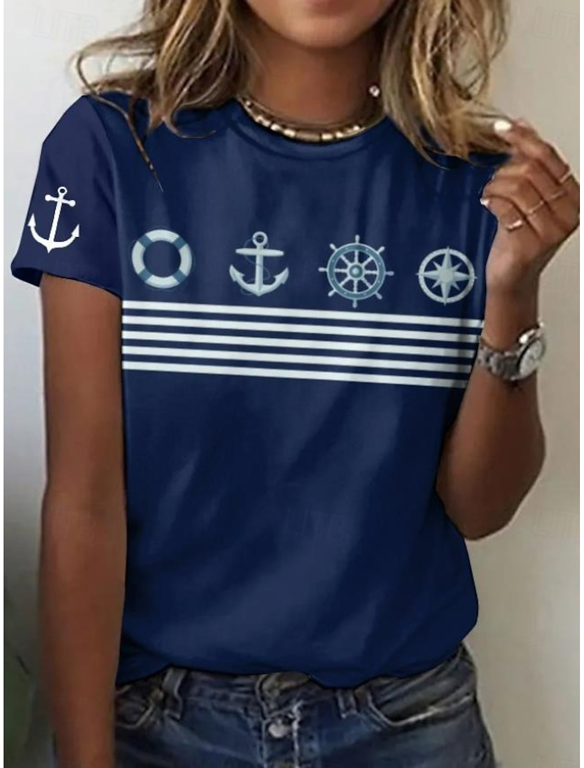 Women's Mini Dress Petite Dress Petite Dress Sundress A Line Dress Tank Dress Casual Vacation Daily Beach Loose Fit Heart Rose Flag Sleeveless Crew Neck White Red Royal Blue Blue Summer