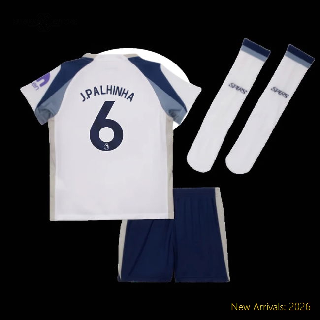 2025-2026 Tottenham Home Little Kids Mini Kit (J.Palhinha 6)