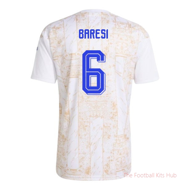 Baresi #6 Italy Pre-Match Shirt 2026-2027 Club Jersey - Team Kit