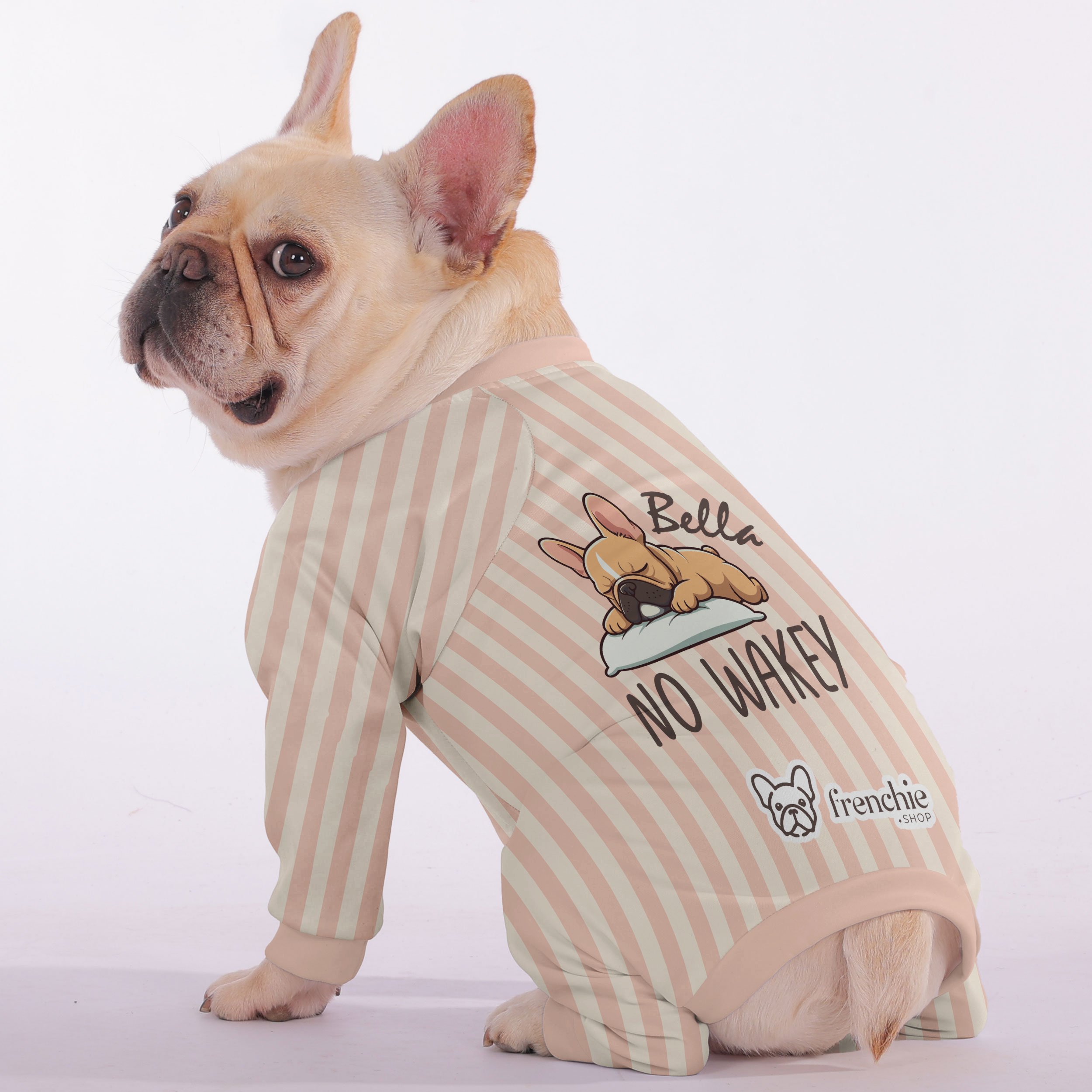 Phoebe - Personalized French Bulldog Pajamas with Frenchie’s Name – Ultra-Soft, Cozy, and Adorably Stylish!