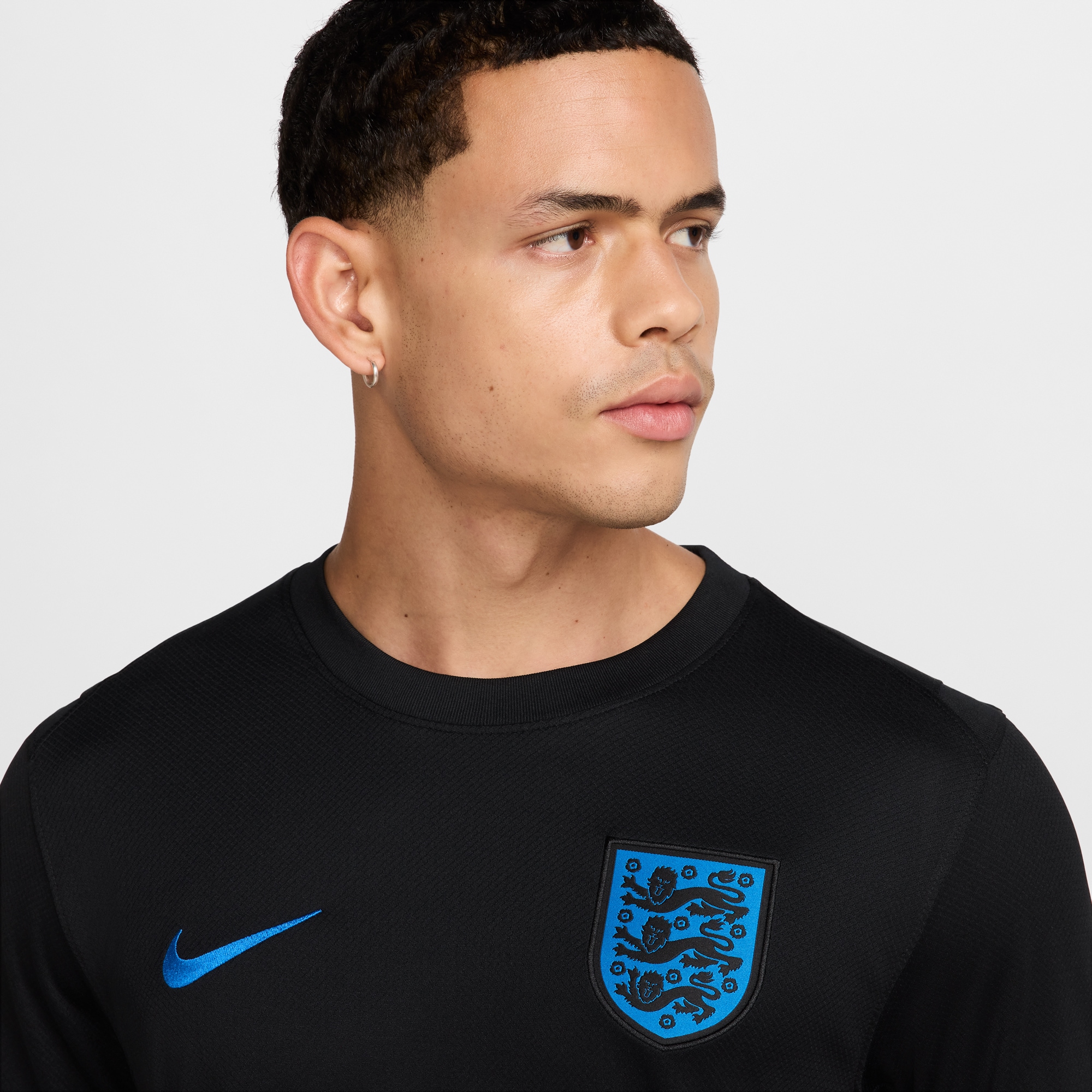 [SJH] England Women's National Team 2025/26 Away Replica Jersey - Black