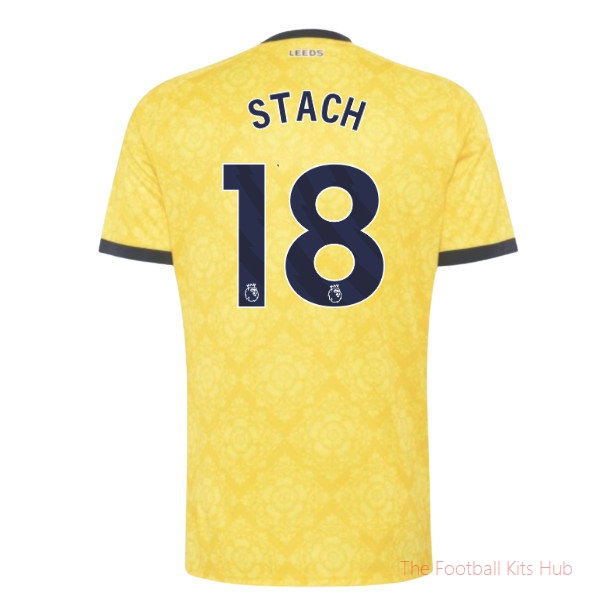 Leeds United 2026-2027 Away Shirt Stach #18 National Team Jersey