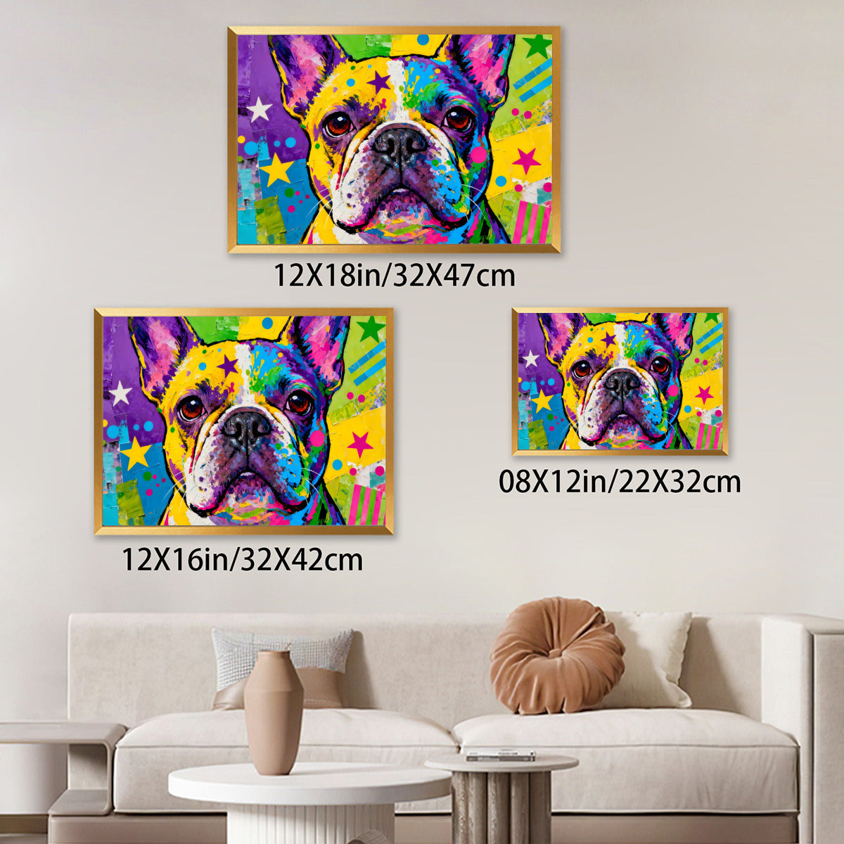 Hulk - Dog Owner Framed Poster • Wall Decoration Frenchie Themed Wear
