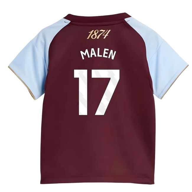 Aston Villa 2025-2026 Home - Authentic Performance Driven Edition