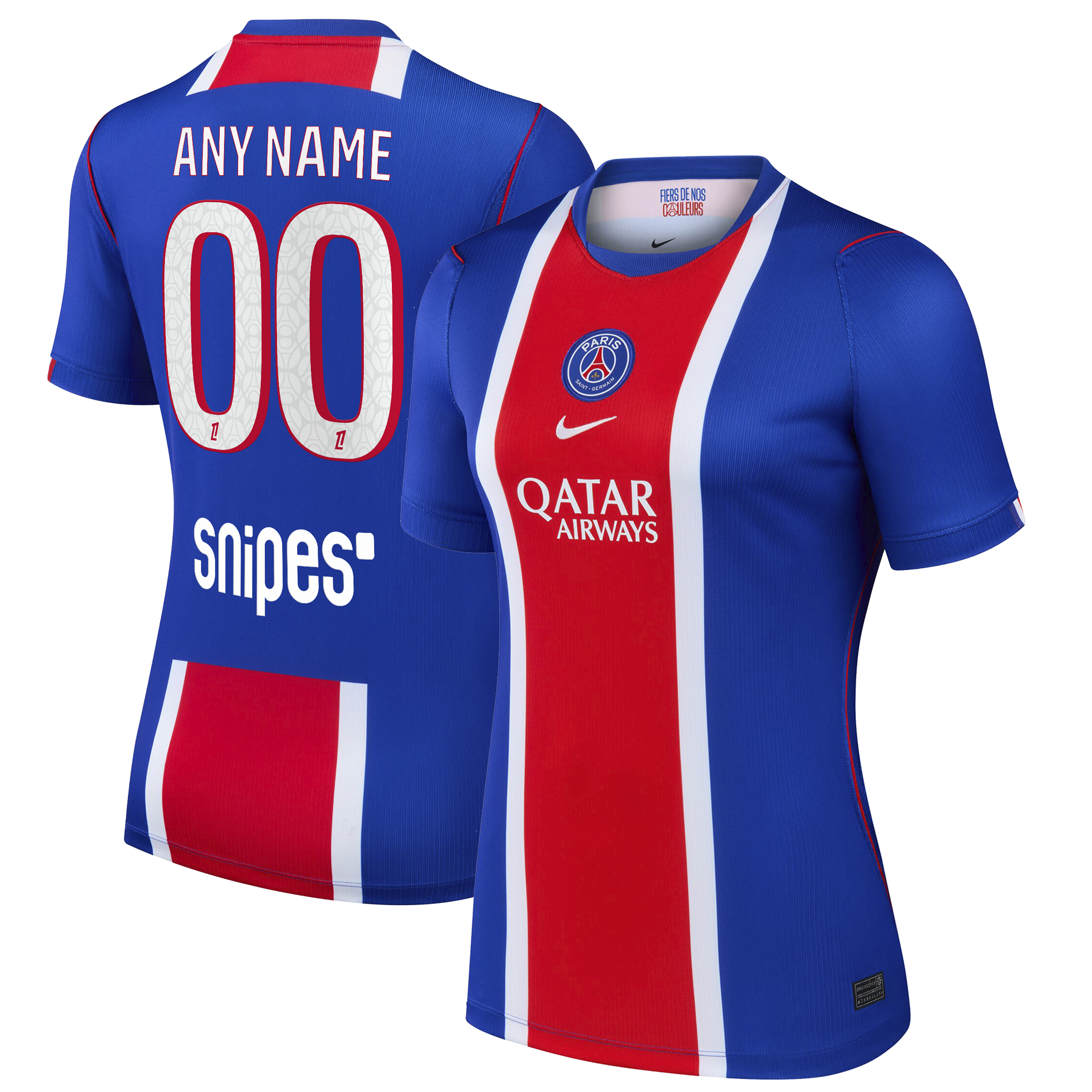 [LK] Paris Saint-Germain Women's 2026/27 Home Stadium Replica Custom Jersey - Blue