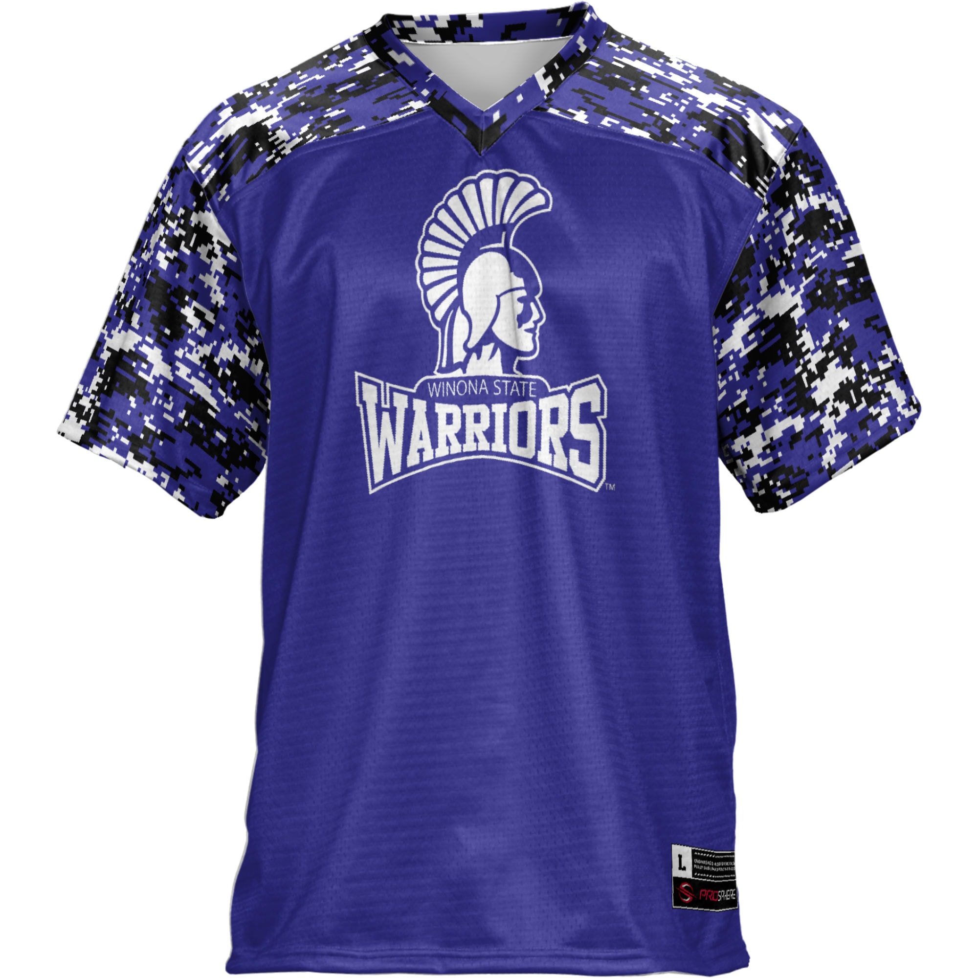 Winona State Warriors GameDay Greats Football Jersey - Purple