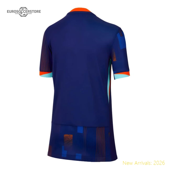 Authentic European Team 2024-2025 Away Short Sleeve Shirt