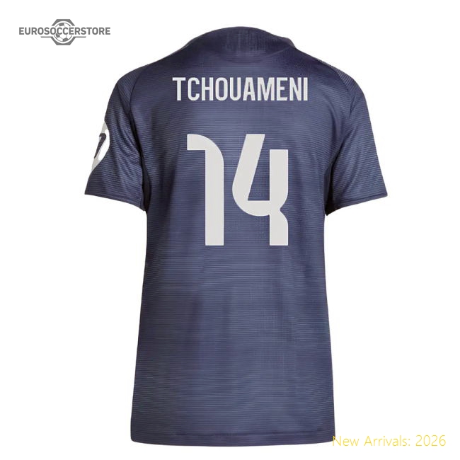 2025-2026 Real Madrid Authentic Alternate Jersey (ladies) (tchouame
