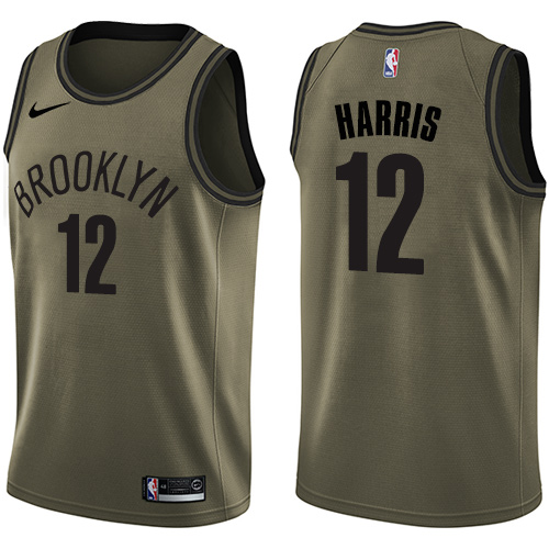 Nets Green Brooklyn Nets #12 Nike Jersey - Game Day Wear