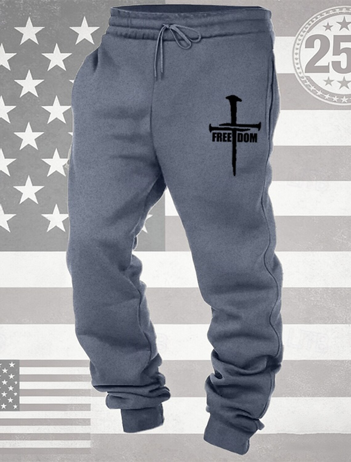 Men's Sweatpants Joggers Trousers Drawstring Pocket Elastic Waist