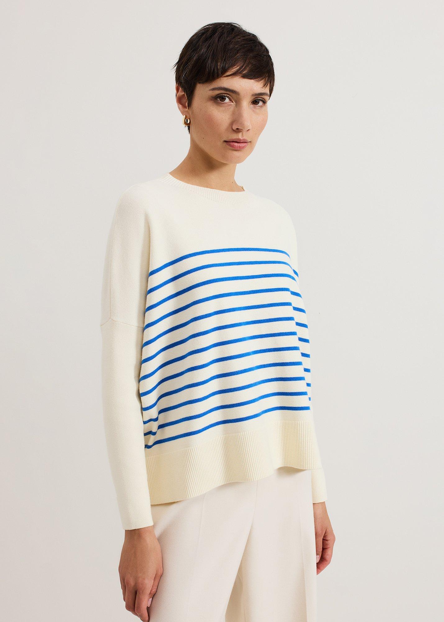 Sadie Stripe Boxy Jumper