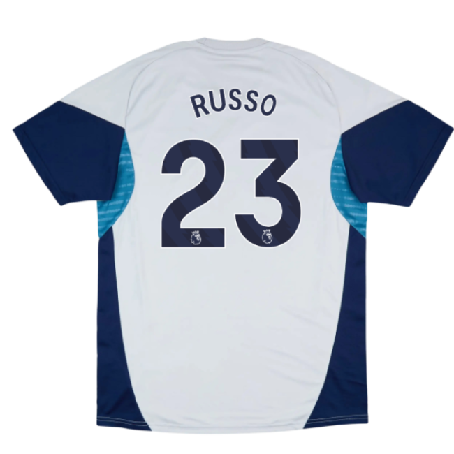 Arsenal 2025-20 Training Football Shirt Russo 23 Edition L S