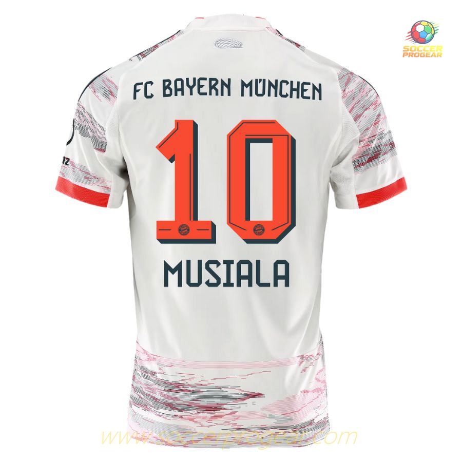 Football Team Jersey Bayern Munich Away 2025-2026 Season Musiala