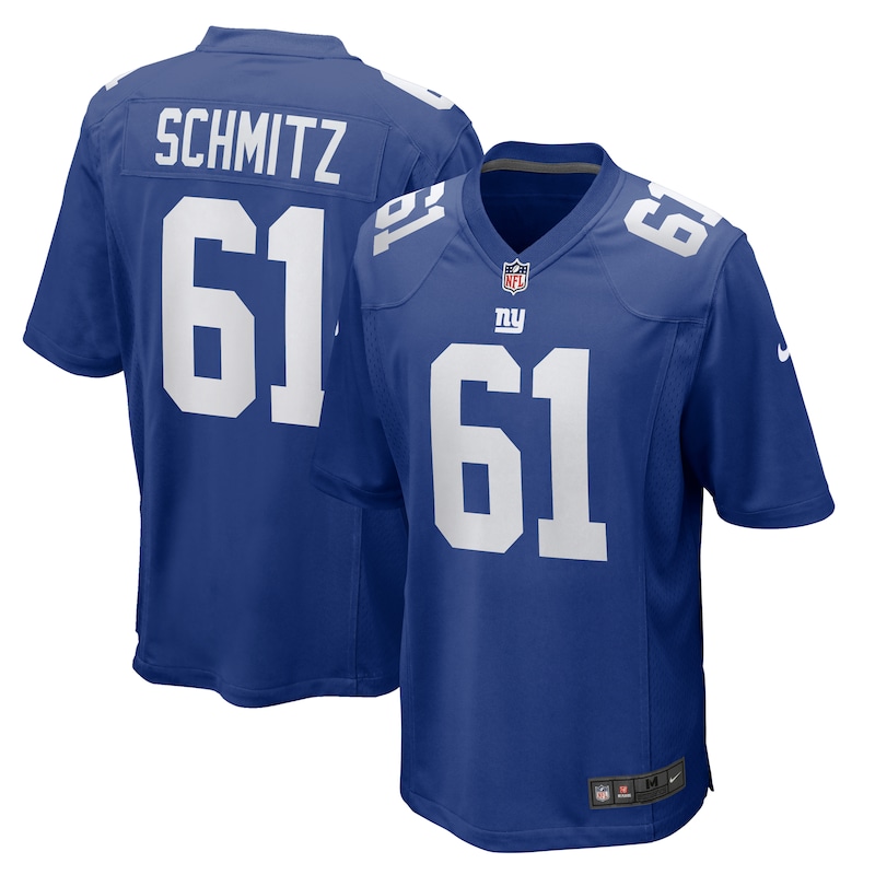 None John Michael Schmitz New York Giants Legendary Fan Apparel