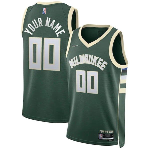 Milwaukee Bucks MIL Swingman Jersey - contemporary Basketball - Green