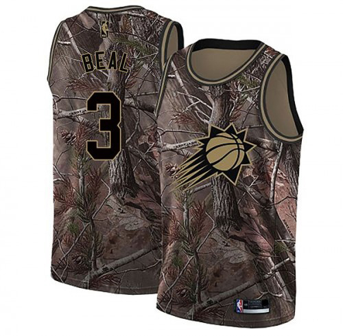Professional Suns #3 Bradley Beal 2024 Icon NBA Swingman Jersey Green