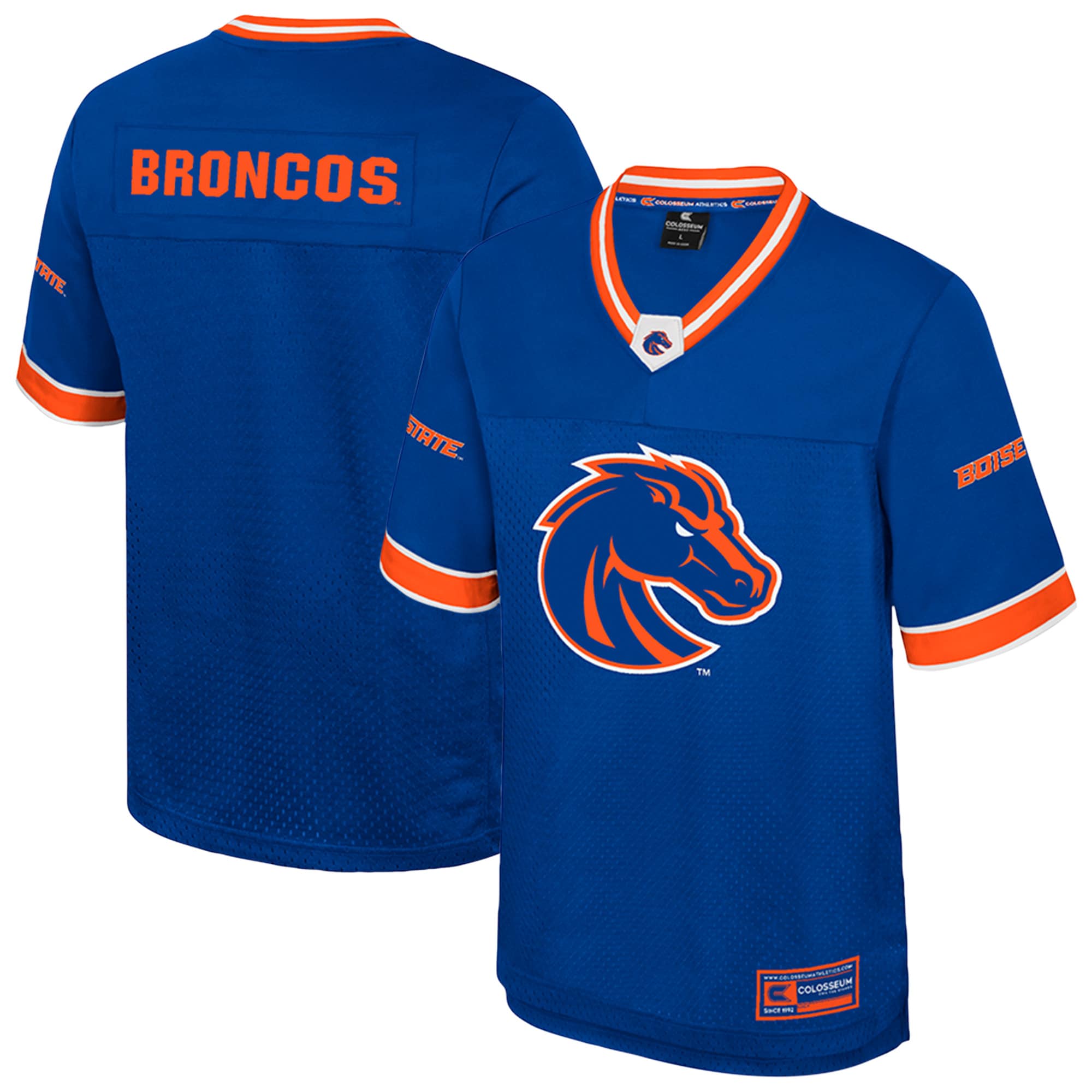 Boise State Broncos Colosseum Nothing But The Hits 2026/2027 Football Jersey - Royal