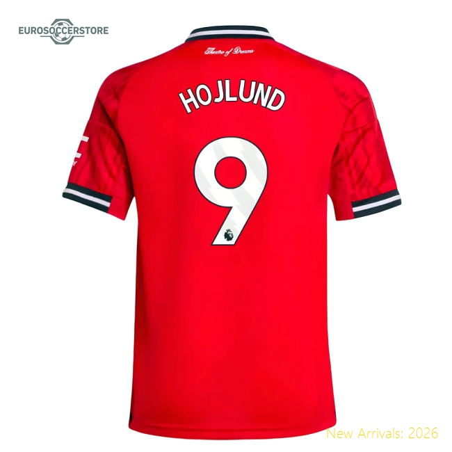 Man Utd Hojlund Kid-approved Kids Jersey Climacool Breathable