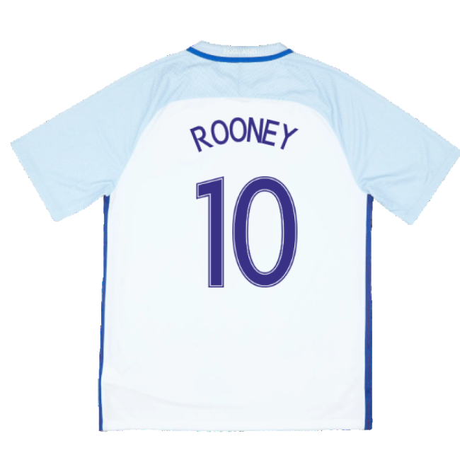 2016-2017 England Football Team Home Strip (Rooney 10)