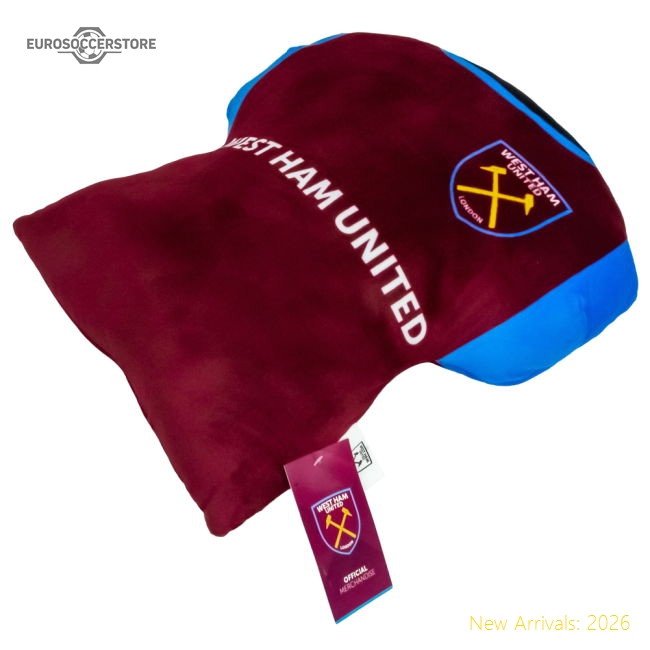 Authentic West Ham United Fc Shirt Cushion - Premium Quality Baby