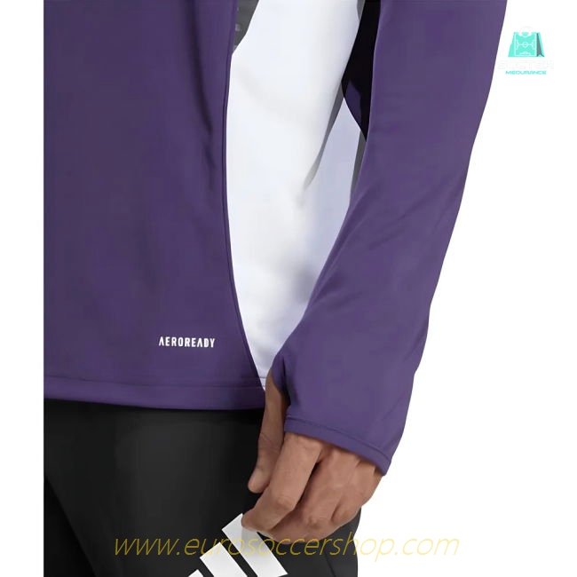 2025-2026 Man Utd Training Top (Aurora Plum)