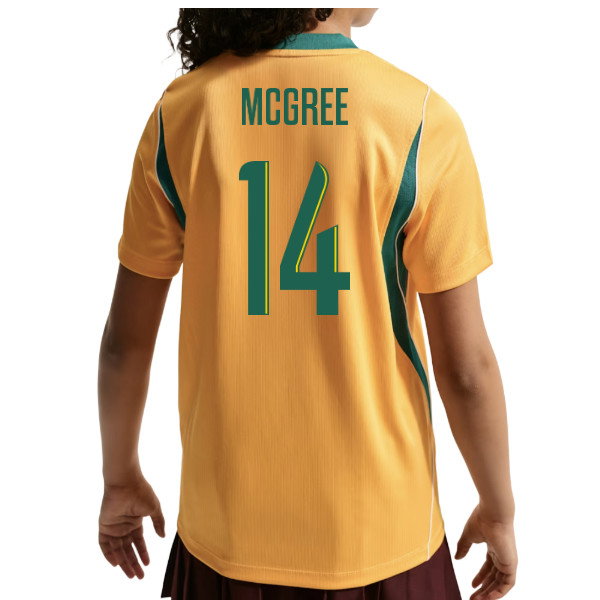 [JGK] 2026-2027 Australia Home Shirt (Kids) (McGree 14)