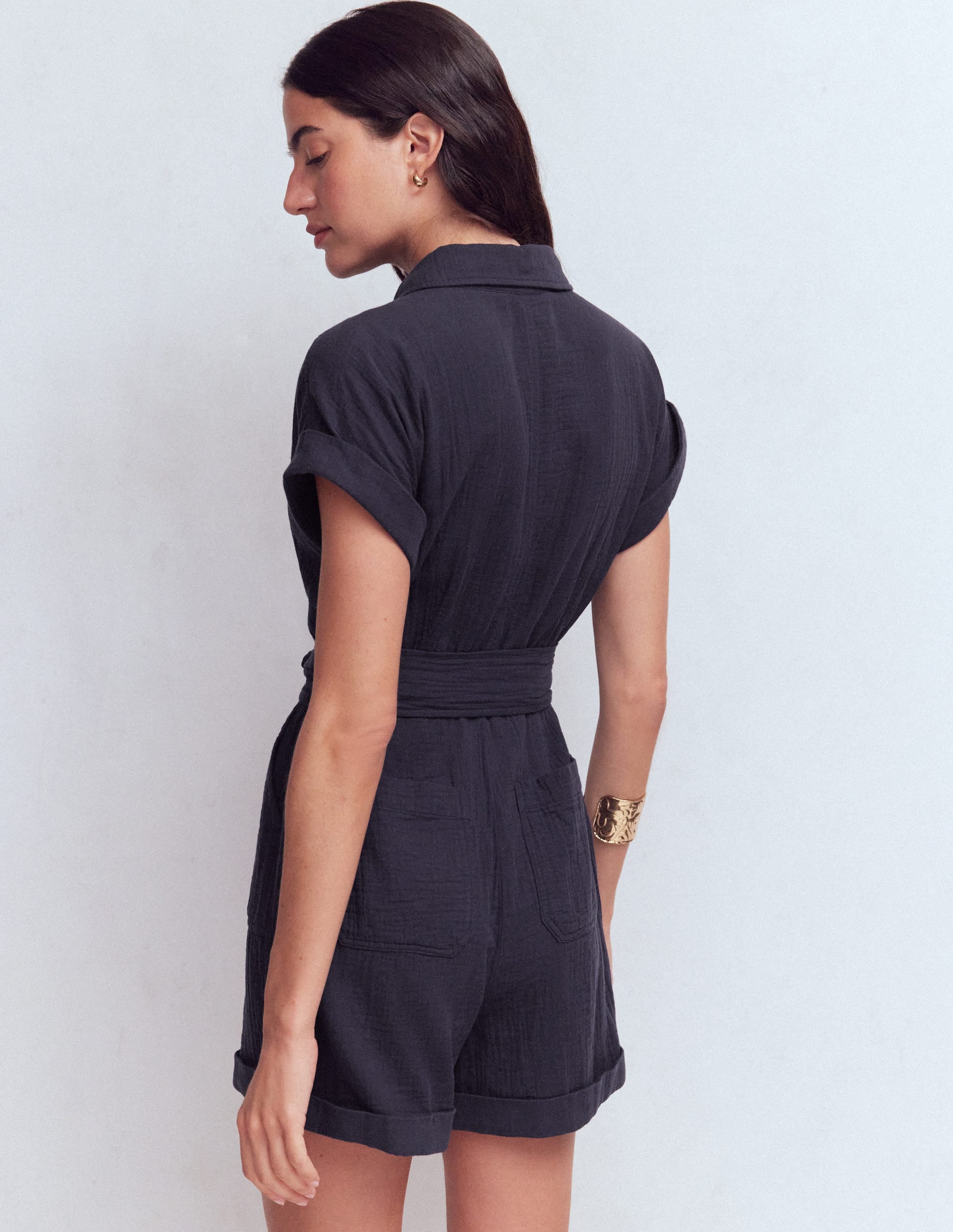 Kay Double Cloth Playsuit