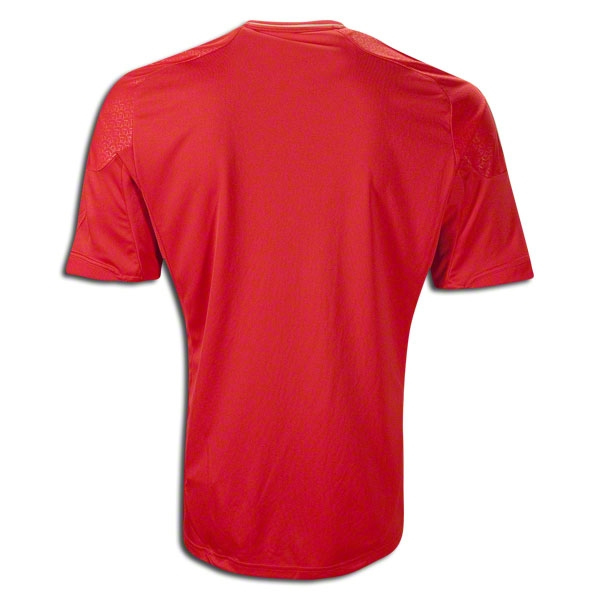 Genuine Breathable 2012 Russia Home Red Soccer Jersey Shirt