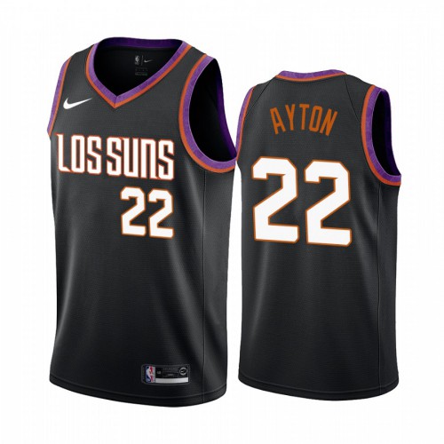 Suns Black Phoenix Suns #22 Nike Jersey - Discounted Premium Quality