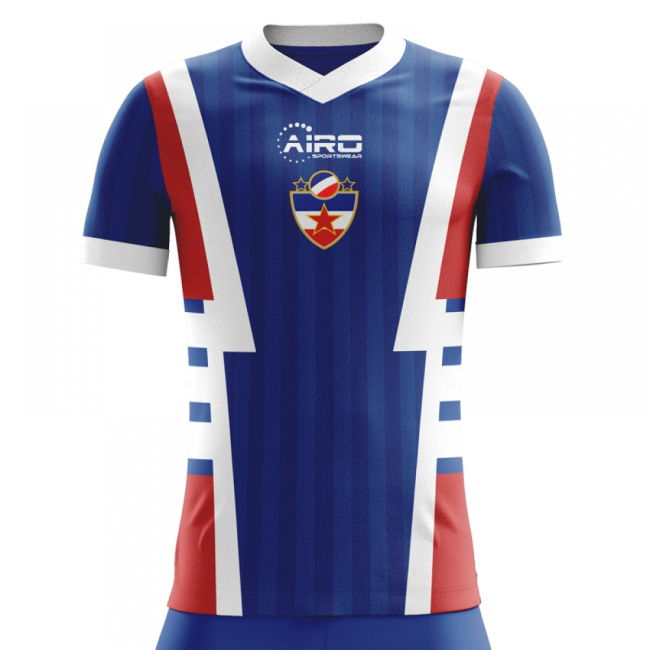 2025-2026 Yugoslavia Home Concept Football Shirt