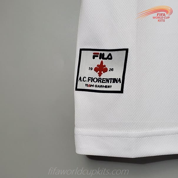 Fiorentina 98-99 Away White Football Kit