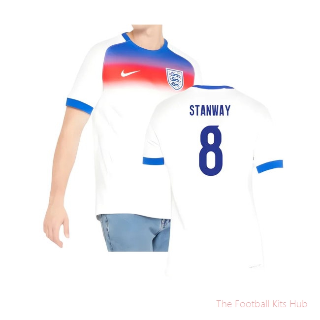 2025-2026 England WEC Authentic Home Shirt - Mens (STANWAY 8)