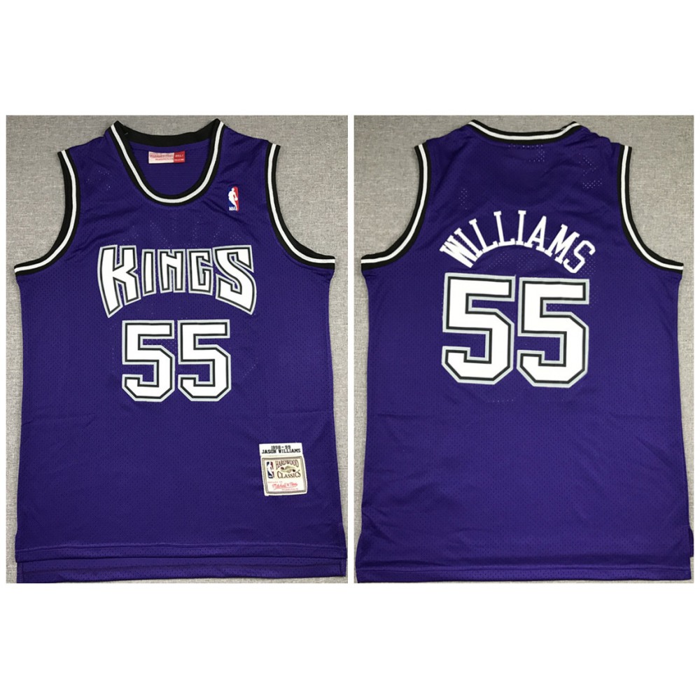 Fan Favorite Value Men's Knicks #55 Jason Purple Basketball Jersey