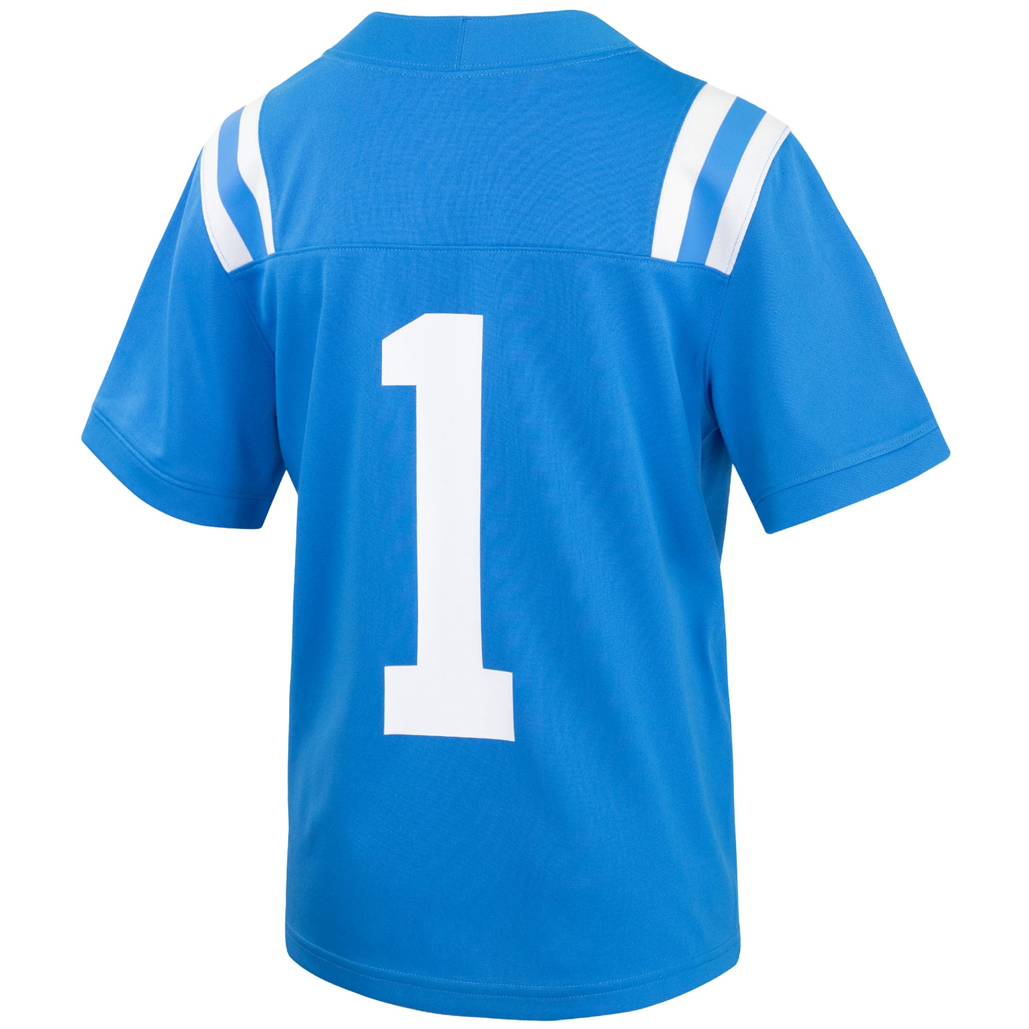 Youth #1 Powder Blue Ole Miss Rebels Football Jersey
