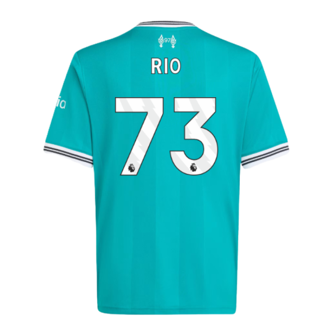 2025-20 Liverpool Third Shirt with Rio 73 L S Kids
