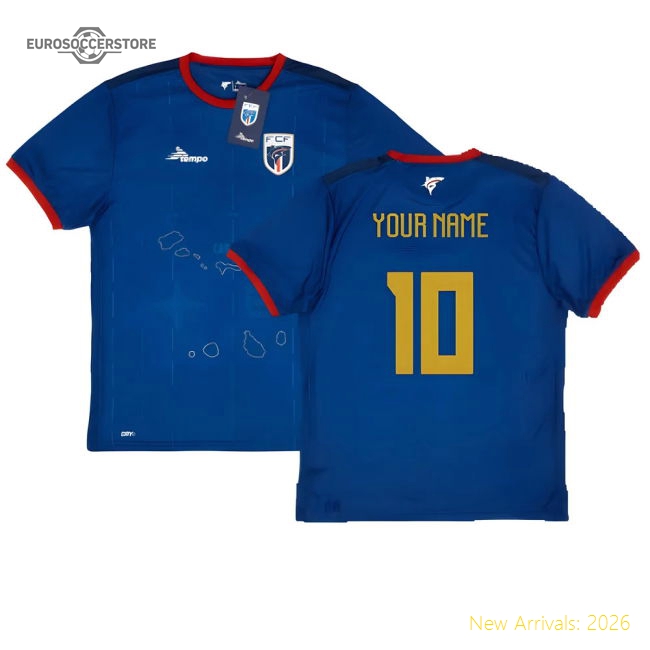 Cape Verde 2024 Home Jersey Shirt Football Fan Match Day Essential