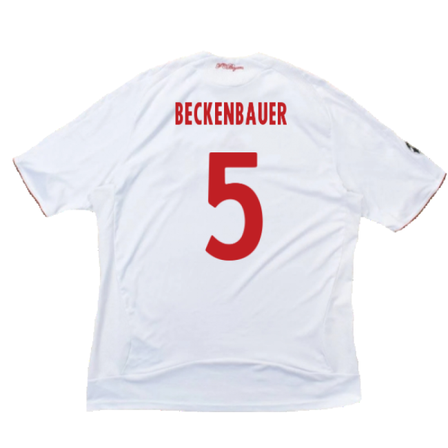 Match Day Bayern Third Shirt Very Good Xxl Beckenbauer #5 Superior...