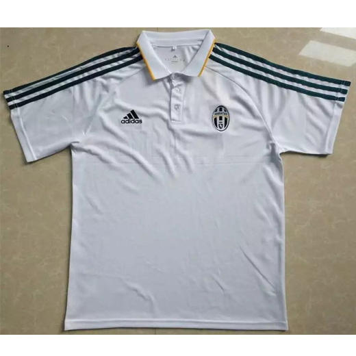 Juventus 201718 White Polo Jersey Shirt - Official Replica 17383