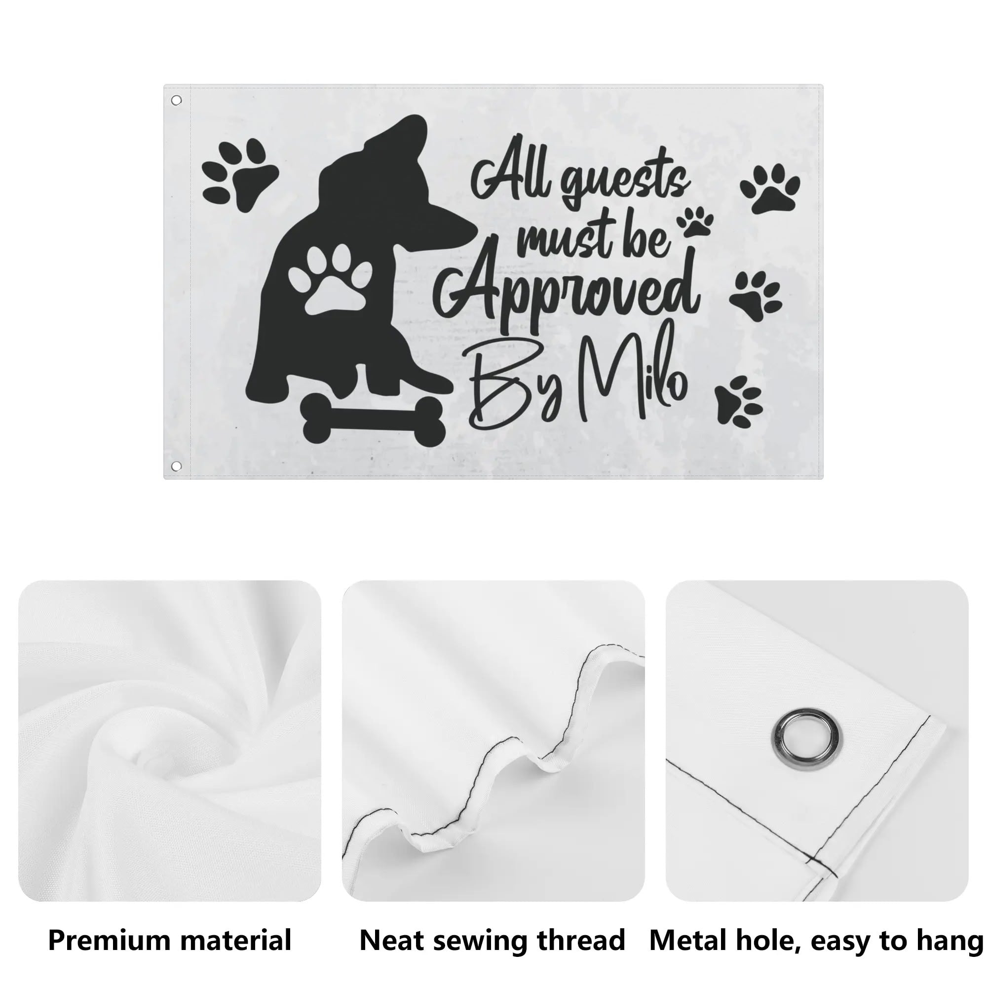 French Bulldog Personalized French Bulldog Garden Flag With Frenchie